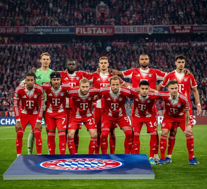 本赛季46场打进154球，拜仁已追平上赛季56场比赛的总进球数